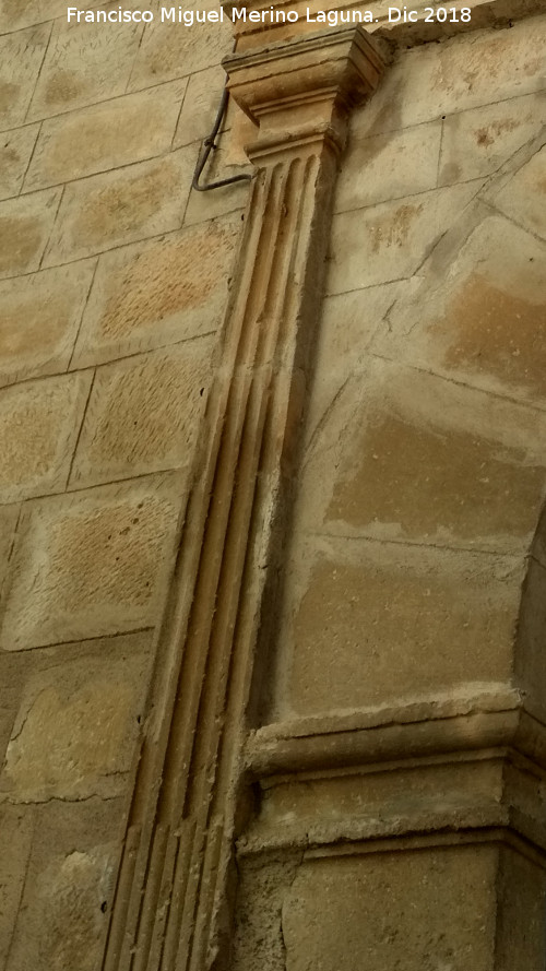 Ermita Antigua de la Inmaculada Concepción - Ermita Antigua de la Inmaculada Concepción. Pilastra