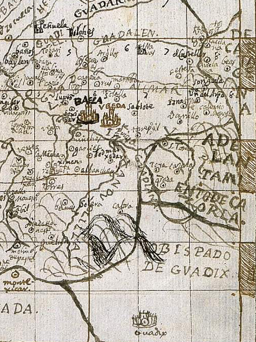 Historia de Begjar - Historia de Begjar. Mapa de 1641