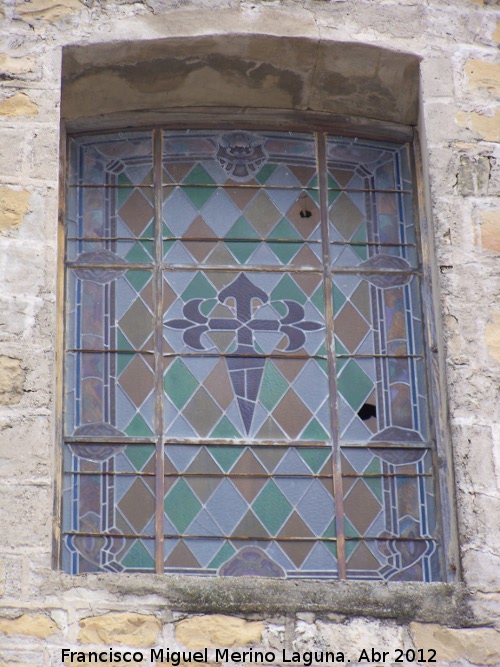 Iglesia de Santiago Apóstol - Iglesia de Santiago Apóstol. Vidriera