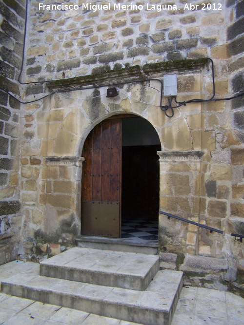 Iglesia de Santiago Apóstol - Iglesia de Santiago Apóstol. Portada trasera
