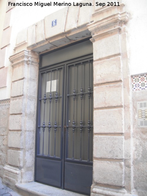 Casa de la Calle Las Novias nº 6 - Casa de la Calle Las Novias nº 6. 