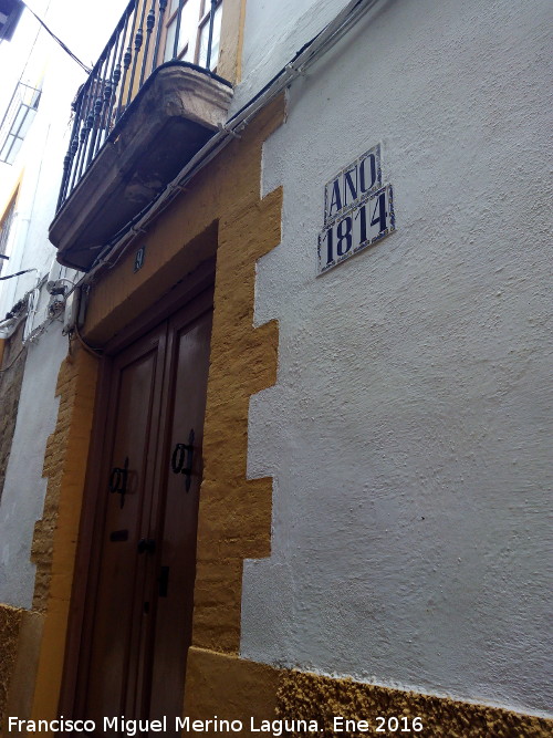 Casa de la Calle Josefa Sevillanos nº 9 - Casa de la Calle Josefa Sevillanos nº 9. 