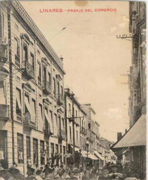 Pasaje del Comercio - Pasaje del Comercio. Foto antigua de Casta�eira y �lvarez