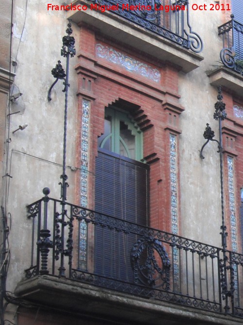 Edificio de la Calle Canalejas nº 7 - Edificio de la Calle Canalejas nº 7. Balcón