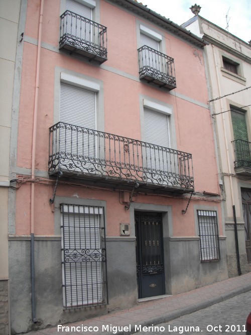 Casa de la Calle El Santo nº 19 - Casa de la Calle El Santo nº 19. Fachada