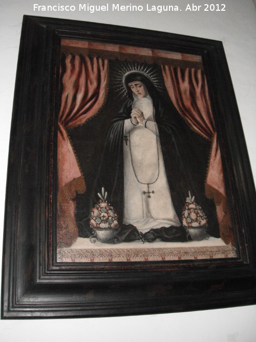 Colegiata Santa María la Mayor - Colegiata Santa María la Mayor. Virgen de la Soledad. Siglo XVII