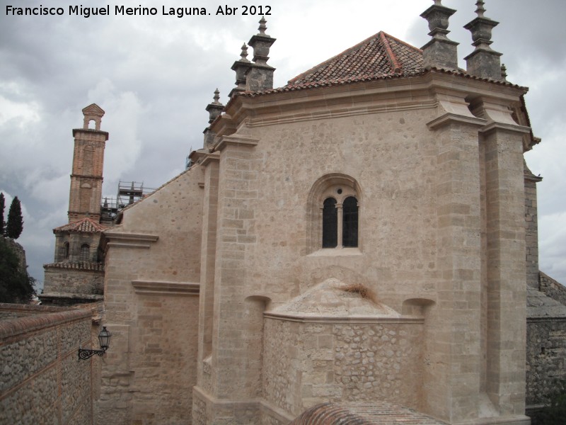 Colegiata Santa María la Mayor - Colegiata Santa María la Mayor. Parte trasera