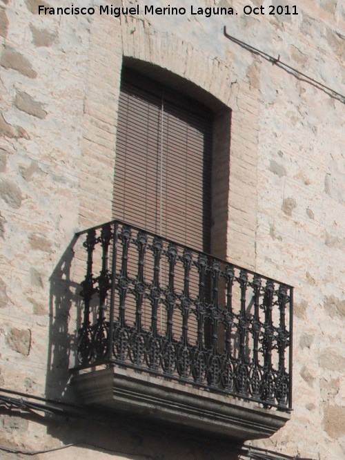Casa de la Calle Feria nº 37 - Casa de la Calle Feria nº 37. Balcón