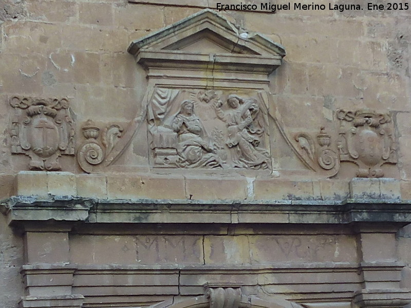 Iglesia de la Encarnación - Iglesia de la Encarnación. Portada principal