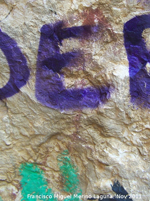 Pinturas rupestres del Abrigo I de la Pedriza. Grupo VI - Pinturas rupestres del Abrigo I de la Pedriza. Grupo VI. Antropomorfos