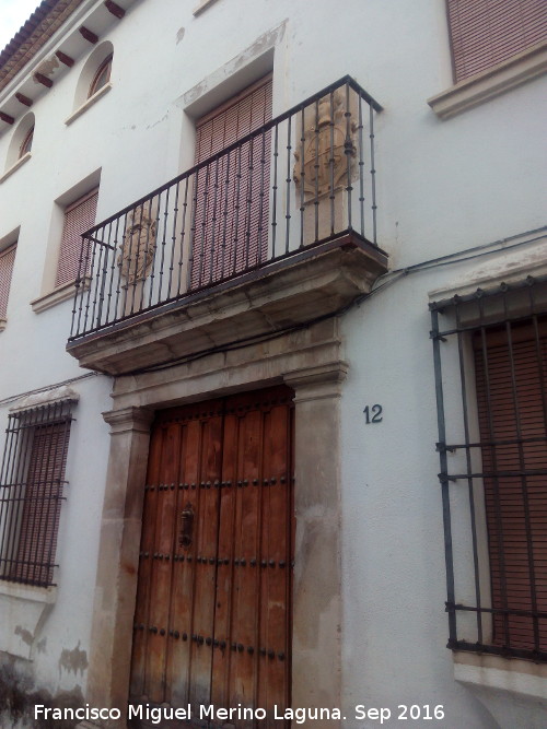 Casa de la Plaza de la Laguna nº 12 - Casa de la Plaza de la Laguna nº 12. Portada