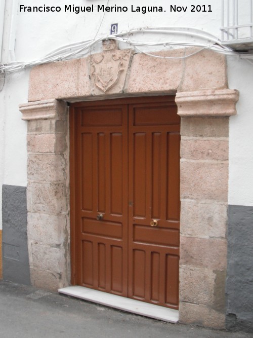 Casa de la Calle Real nº 9 - Casa de la Calle Real nº 9. Portada