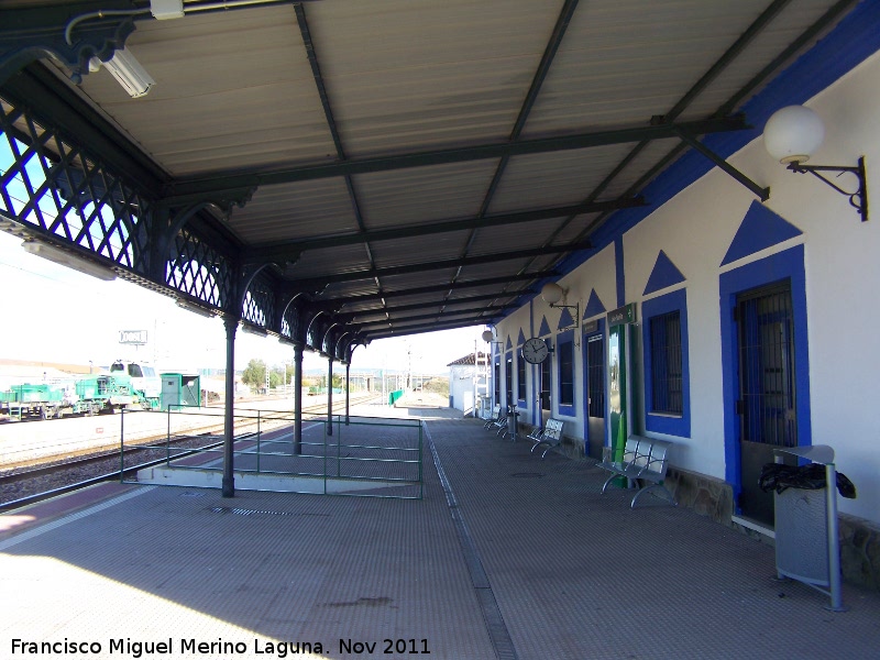 Estación de Vilches - Estación de Vilches. Andén