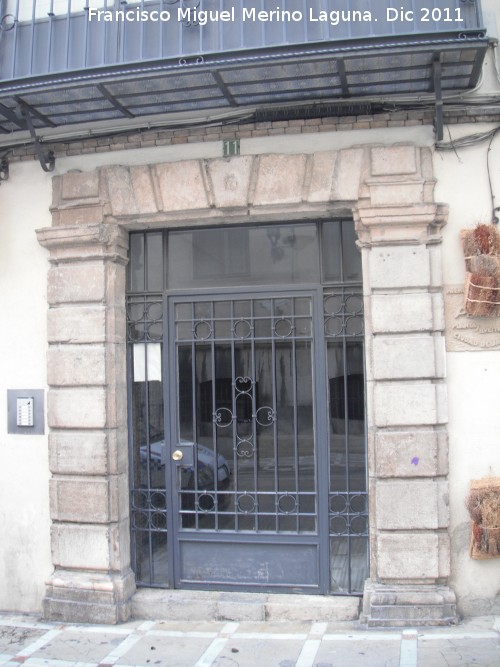 Casa de la Calle Carrera de Jesús nº 11 - Casa de la Calle Carrera de Jesús nº 11. Portada