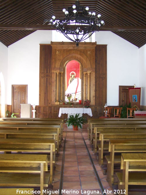 Ermita de Santa Lucía - Ermita de Santa Lucía. Interior
