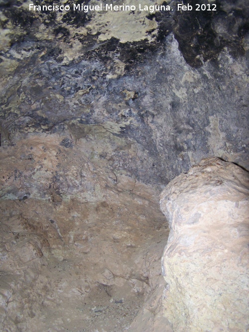 Santuario ibérico de la Cueva de la Lobera - Santuario ibérico de la Cueva de la Lobera. Interior