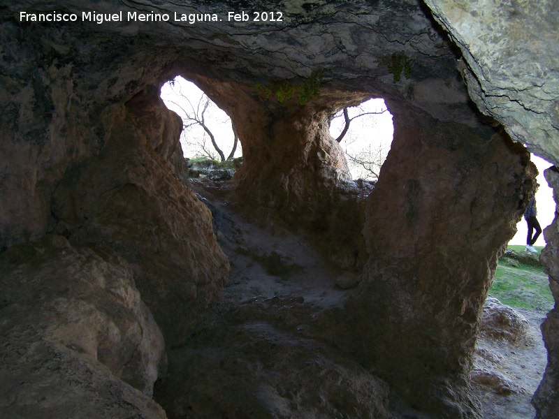 Santuario ibérico de la Cueva de la Lobera - Santuario ibérico de la Cueva de la Lobera. Interior