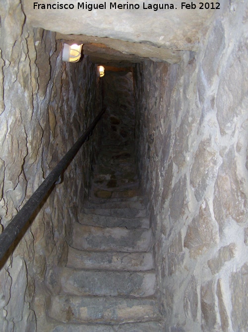 Castillo de Pallarés - Castillo de Pallarés. Escaleras