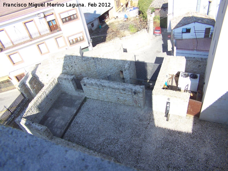 Castillo de Pallarés - Castillo de Pallarés. Patio