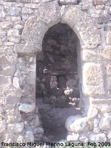 Castillo de la Consolación o Espinosa - Castillo de la Consolación o Espinosa. Puerta de entrada