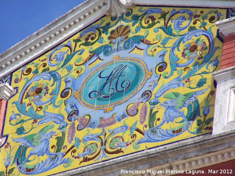 Casa de la Calle del Carmen nº 59 - Casa de la Calle del Carmen nº 59. Azulejos