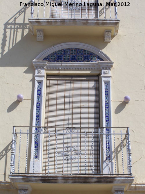 Casa de la Calle del Carmen nº 61 - Casa de la Calle del Carmen nº 61. Balcón