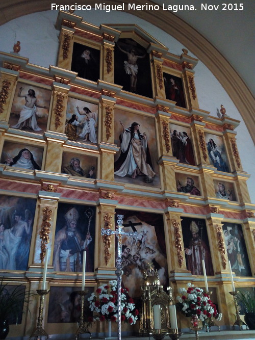 Iglesia de Santa María Magdalena - Iglesia de Santa María Magdalena. Retablo