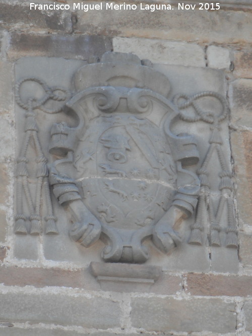 Iglesia de Santa María Magdalena - Iglesia de Santa María Magdalena. Escudo