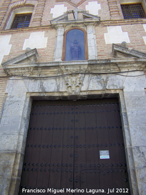 Convento de las Mínimas - Convento de las Mínimas. Portada