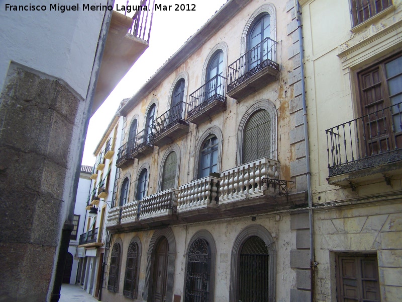 Casa de la Calle del Carmen nº 12 - Casa de la Calle del Carmen nº 12. Fachada