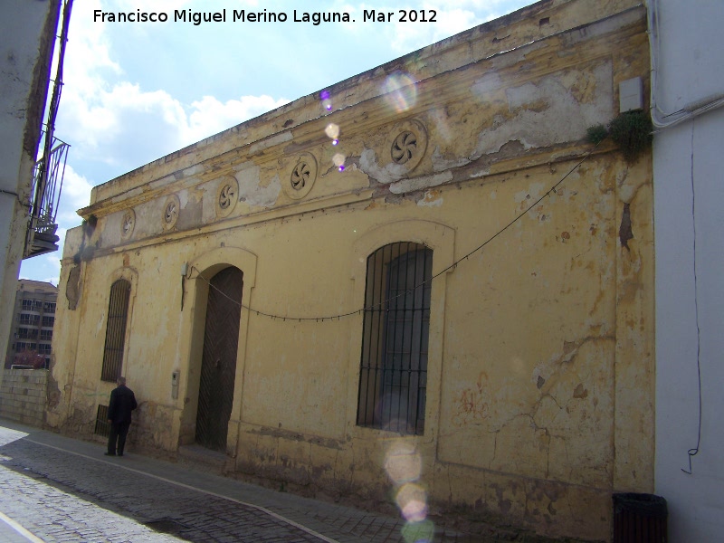 Casa Calle del Carmen nº 38 - Casa Calle del Carmen nº 38. Fachada de la Calle del Carmen