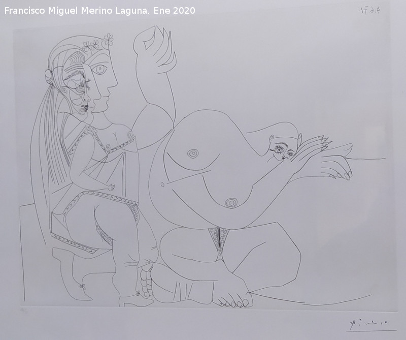 Pablo Ruiz Picasso - Pablo Ruiz Picasso. 156 Gravures Recentes. 1971. Museo Provincial de Ja�n