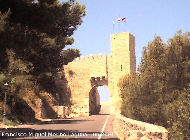 Muralla de Ja�n. Puerta del Castillo - Muralla de Ja�n. Puerta del Castillo. 