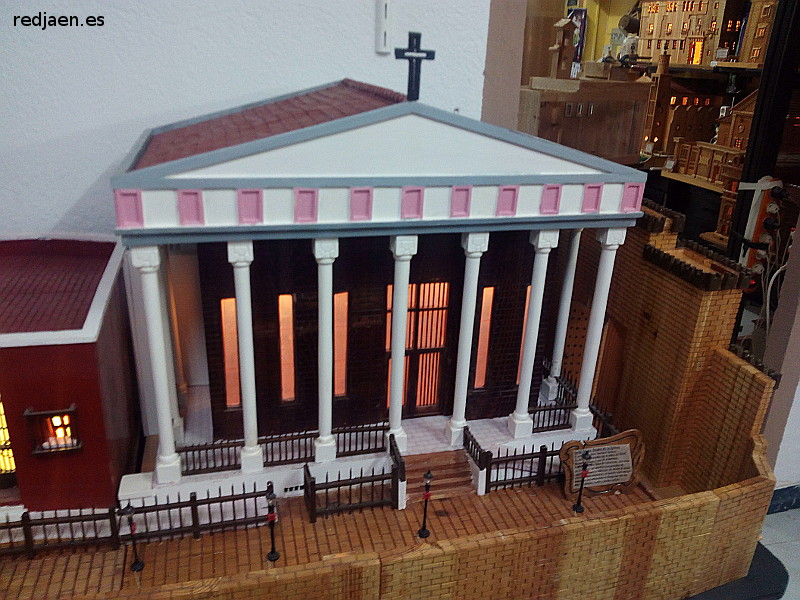 Iglesia Santa María, Madre de la Iglesia - Iglesia Santa María, Madre de la Iglesia. Maqueta realizada por Luis Barbero