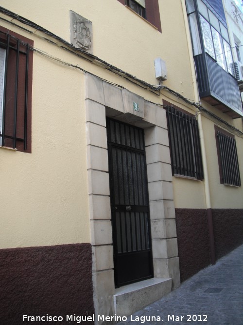 Casa de la Calle Jaboneras nº 9 - Casa de la Calle Jaboneras nº 9. Fachada