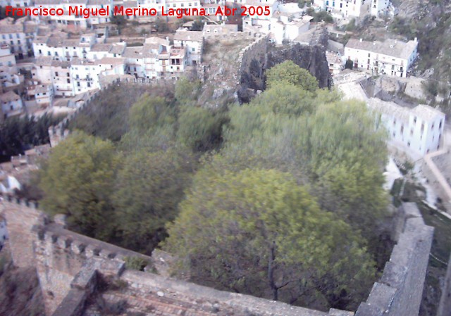 Castillo de la Yedra - Castillo de la Yedra. Recinto medio