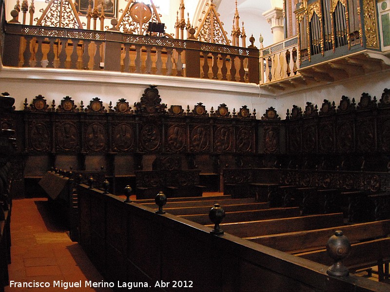 Iglesia de San Sebastián - Iglesia de San Sebastián. Coro