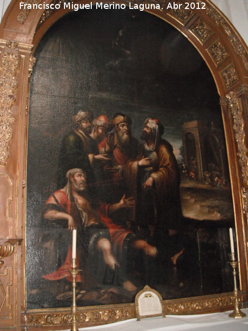 Iglesia de San Sebastián - Iglesia de San Sebastián. Cuadro