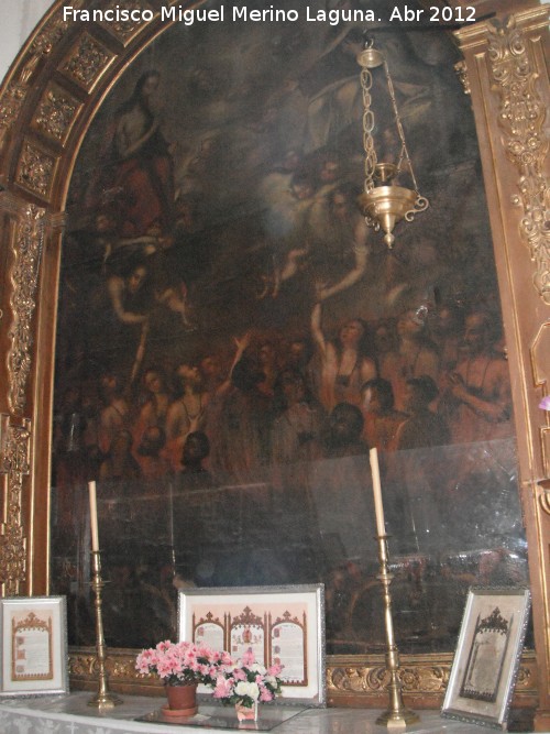 Iglesia de San Sebastián - Iglesia de San Sebastián. Cuadro