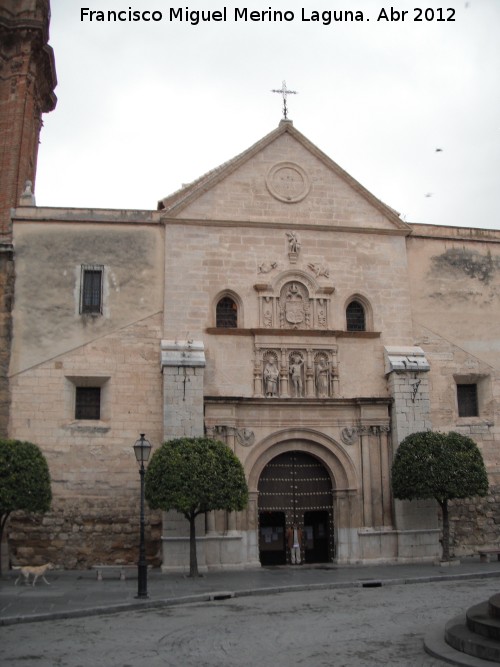 Iglesia de San Sebastián - Iglesia de San Sebastián. Fachada