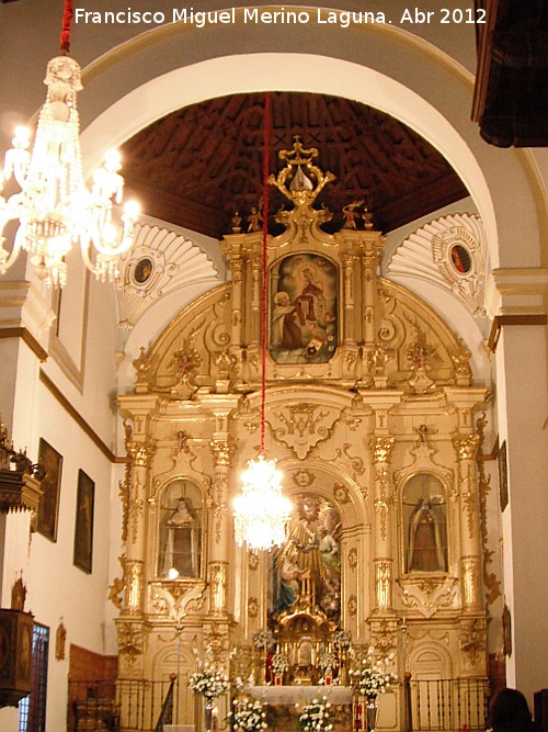 Convento de la Encarnación - Convento de la Encarnación. Retablo