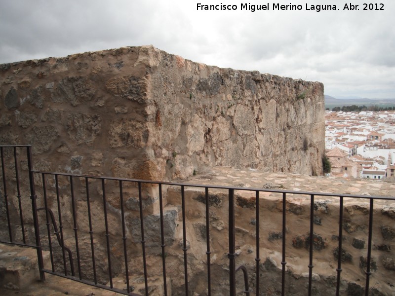 Alcazaba. Torreón XVIII - Alcazaba. Torreón XVIII. Intramuros