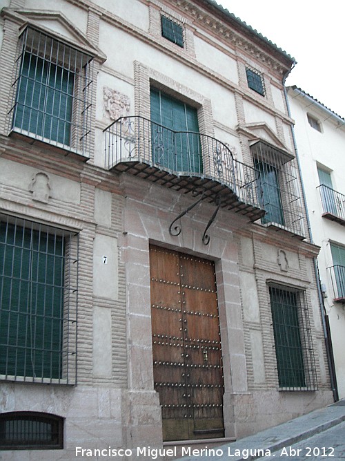 Casa de la Cuesta la Paz nº 7 - Casa de la Cuesta la Paz nº 7. Fachada