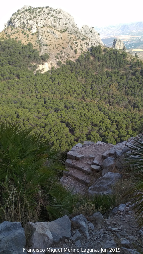 Cerro de los Hornos - Cerro de los Hornos. Desde las Escaleras Árabes