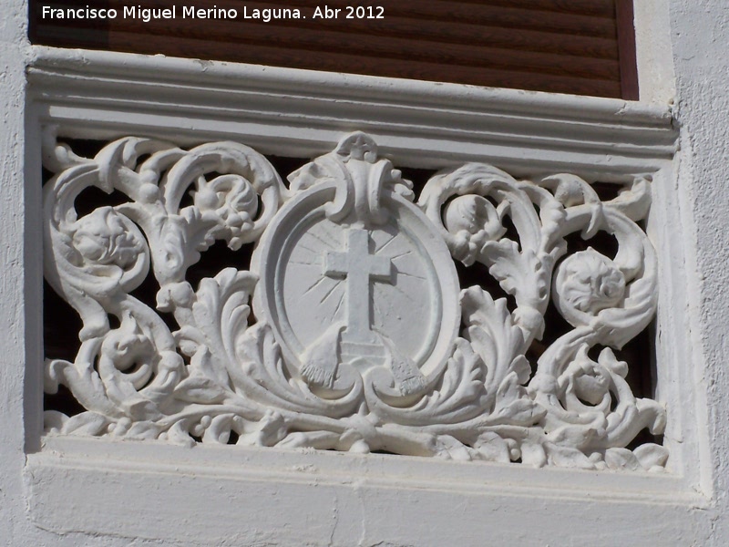 Casa de la Calle Patrocinio de Biedma nº 9 - Casa de la Calle Patrocinio de Biedma nº 9. Barandilla