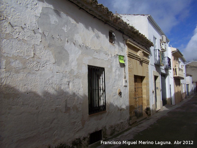 Casa de la Calle Patrocinio de Biedma nº 13 - Casa de la Calle Patrocinio de Biedma nº 13. Fachada