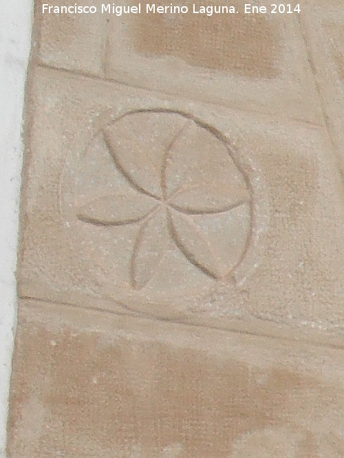Casa de la Calle Patrocinio de Biedma nº 13 - Casa de la Calle Patrocinio de Biedma nº 13. Flor