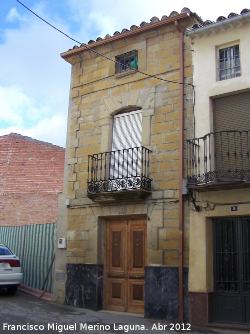 Casa de la Calle Agua nº 3 - Casa de la Calle Agua nº 3. Fachada
