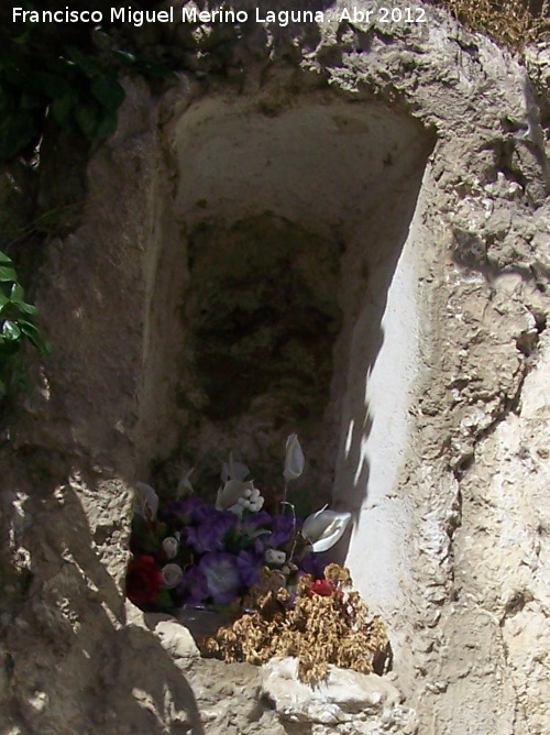 Hornacina de Santa Lucía - Hornacina de Santa Lucía. Hornacina