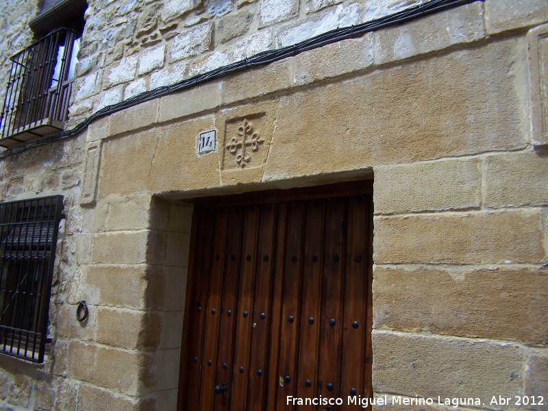 Casa de la Calle Ramón y Cajal nº 14 - Casa de la Calle Ramón y Cajal nº 14. Portada